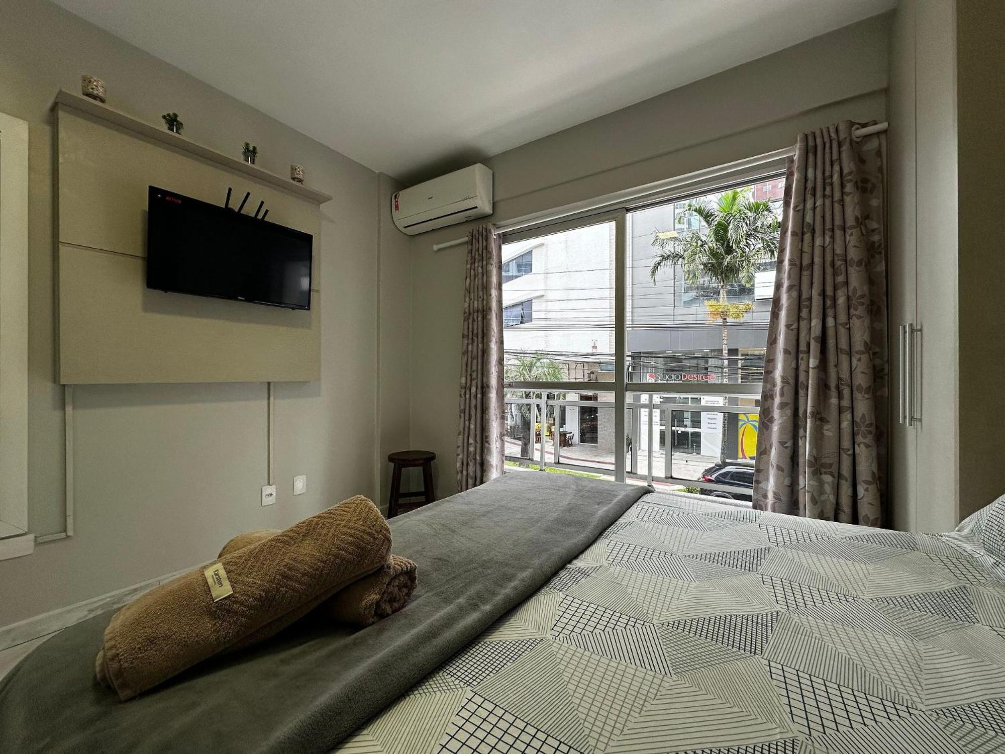 Ma01- Kitnet Com Ar | Vista Big Wheel | Garagem Apartment Balneario Camboriu Luaran gambar
